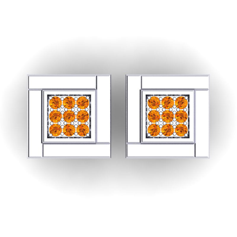 Citrine Cufflinks
