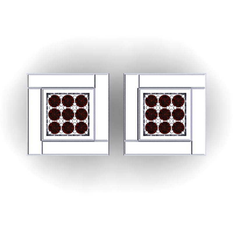 Garnet Cufflinks