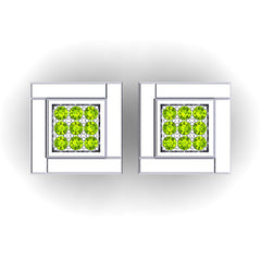 Peridot Cufflinks