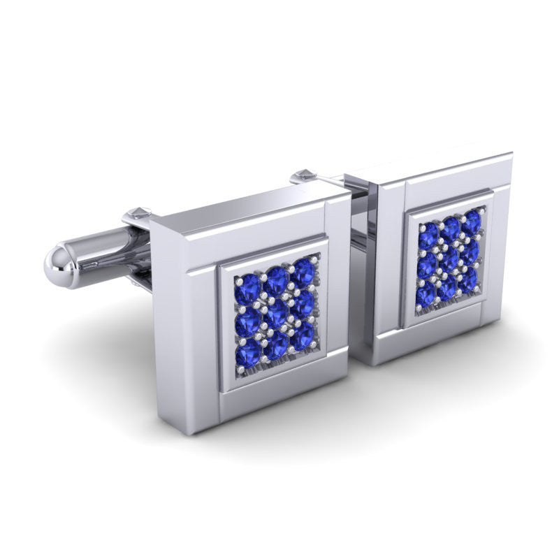 Blue Sapphire Cufflinks