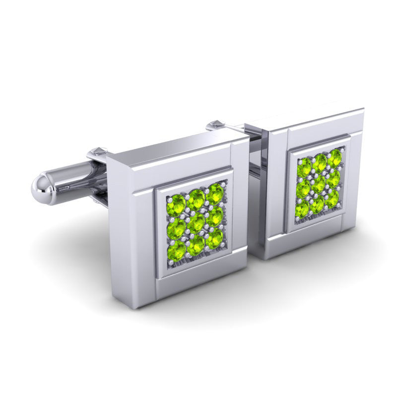 Peridot Cufflinks