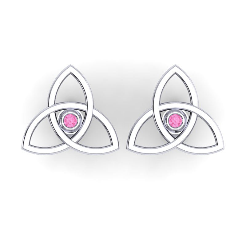 Pink Tourmaline Cufflinks