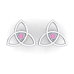 Pink Tourmaline Cufflinks