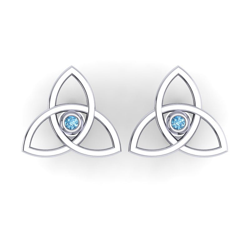Swiss Blue Topaz Cufflinks