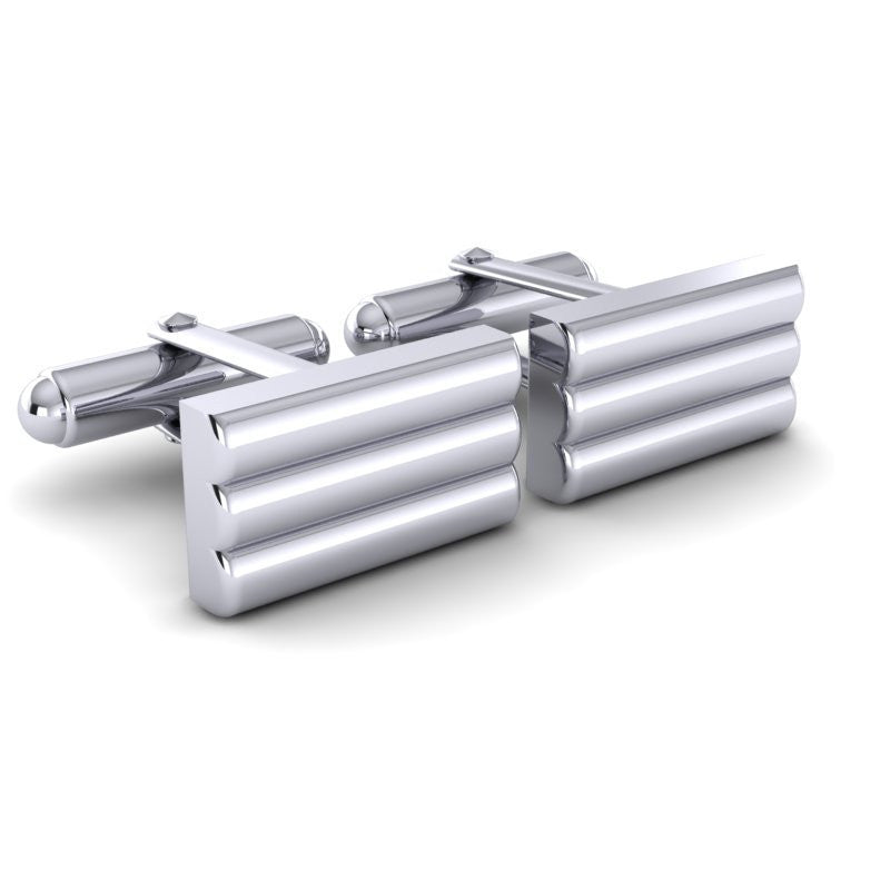 All-Metal Cufflinks