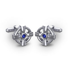 Blue Sapphire Cufflinks
