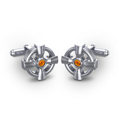 Citrine Cufflinks