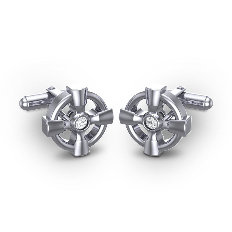 Diamond Cufflinks