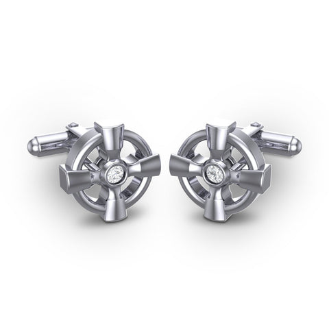 Diamond Cufflinks