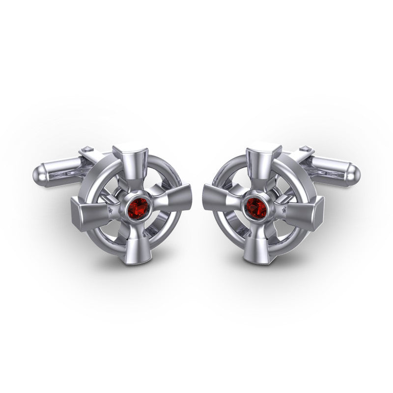 Garnet Cufflinks