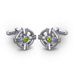 Peridot Cufflinks