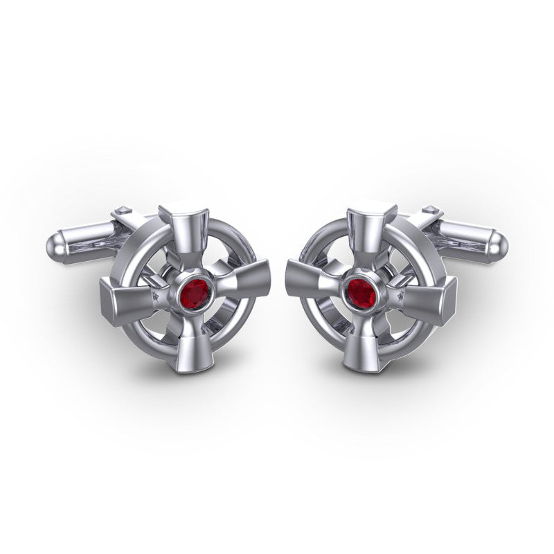 Ruby Cufflinks