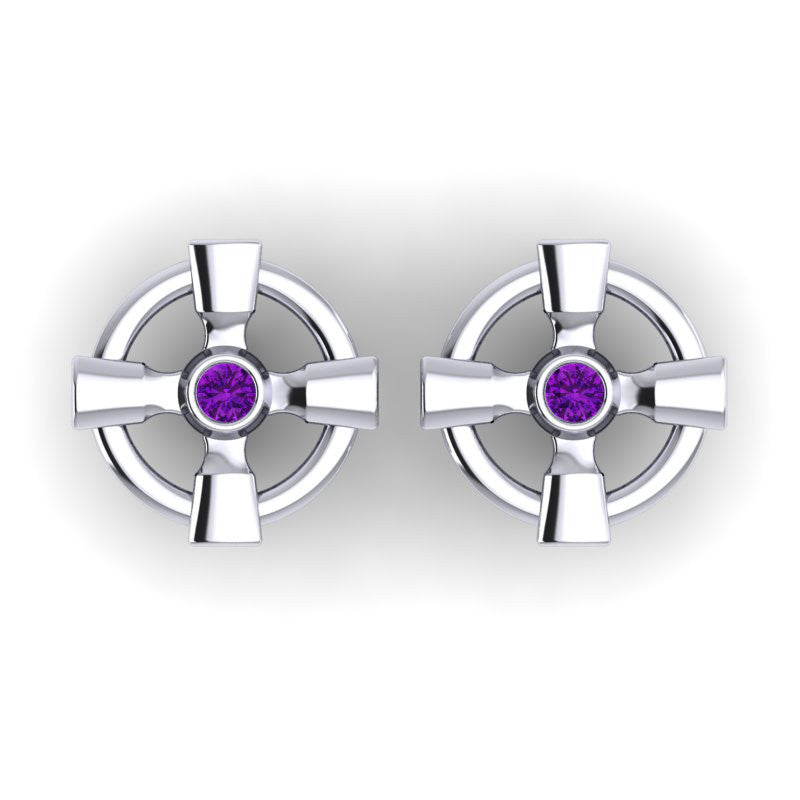 Amethyst Cufflinks