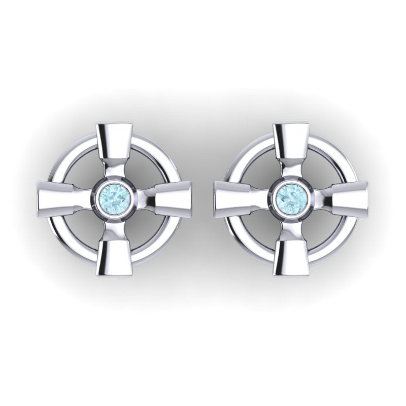 Aquamarine Cufflinks