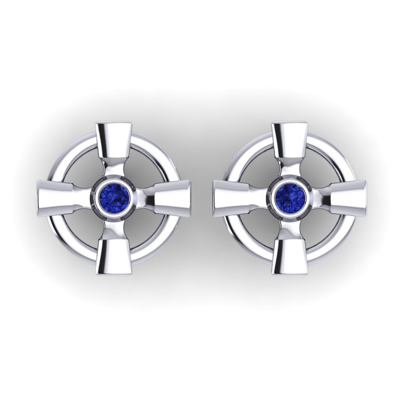 Blue Sapphire Cufflinks