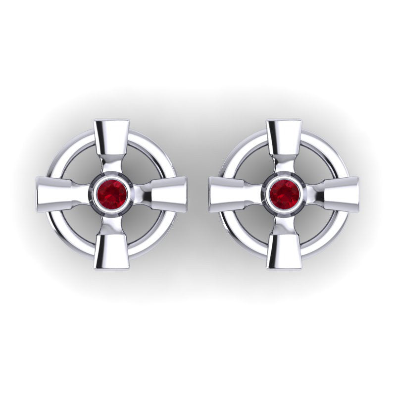 Ruby Cufflinks