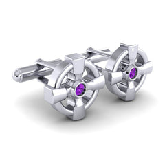 Amethyst Cufflinks