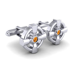 Citrine Cufflinks