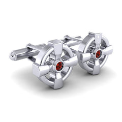 Garnet Cufflinks