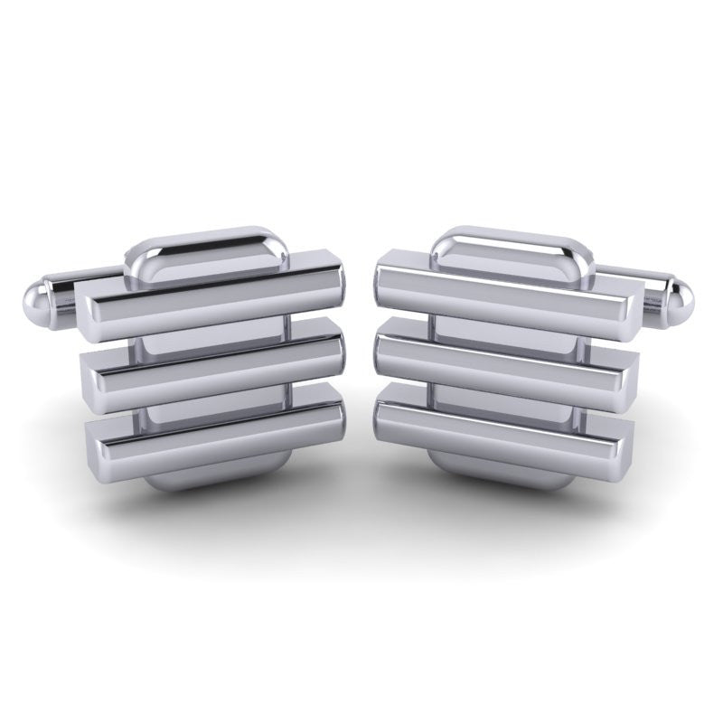 All-Metal Cufflinks