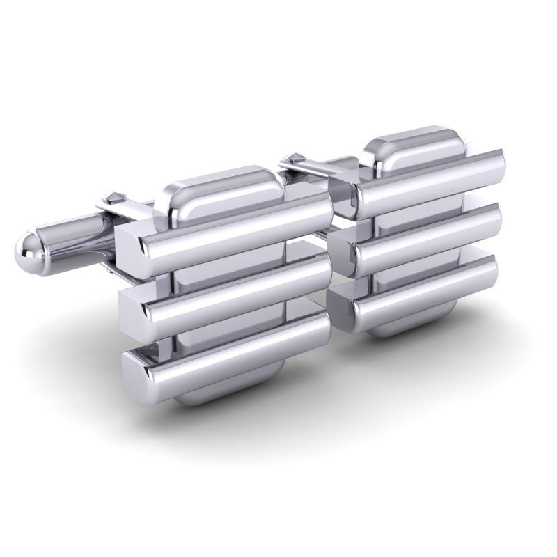 All-Metal Cufflinks