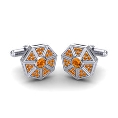 Citrine Cufflinks