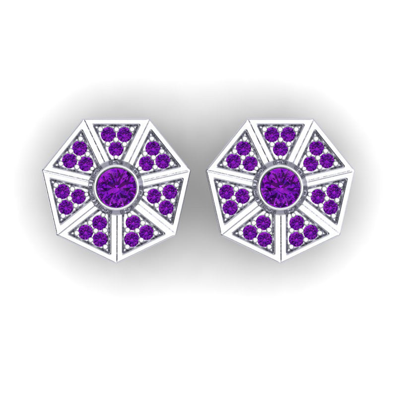 Amethyst Cufflinks