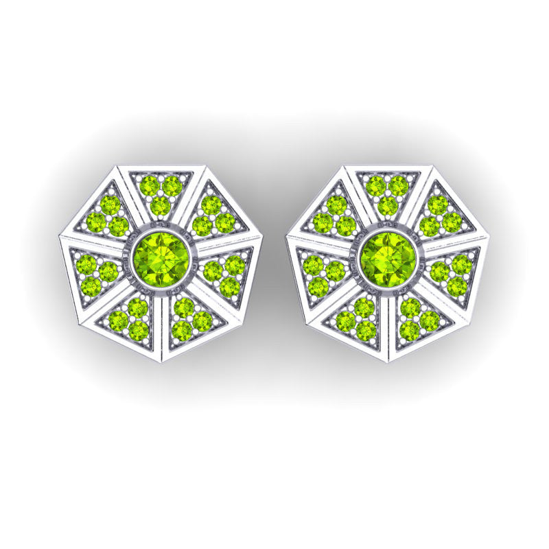 Peridot Cufflinks
