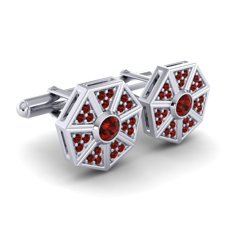 Garnet Cufflinks