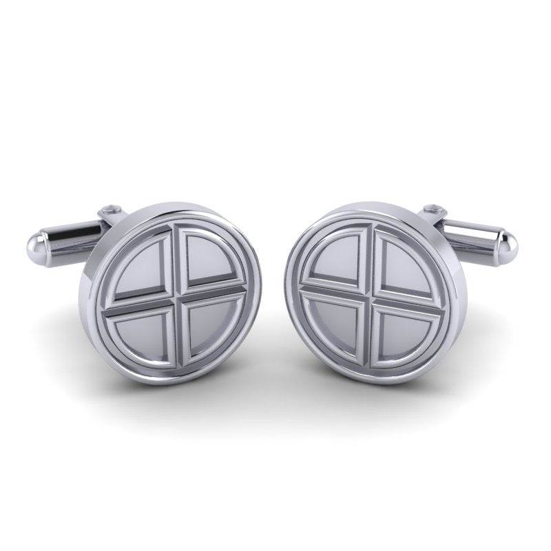 All-Metal Cufflinks
