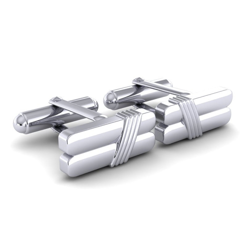 All-Metal Cufflinks
