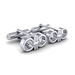 All-Metal Cufflinks