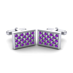 Pink Tourmaline Cufflinks