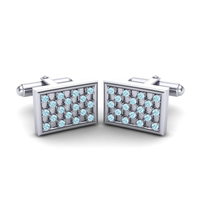 Aquamarine Cufflinks