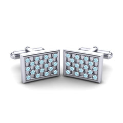 Aquamarine Cufflinks