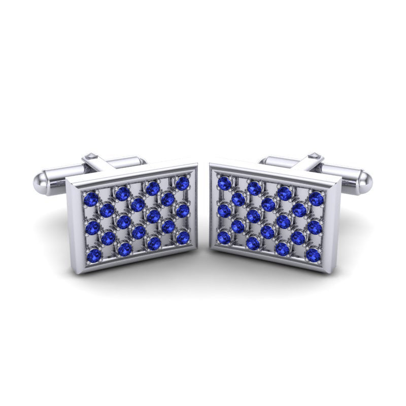 Blue Sapphire Cufflinks
