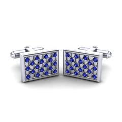 Blue Sapphire Cufflinks