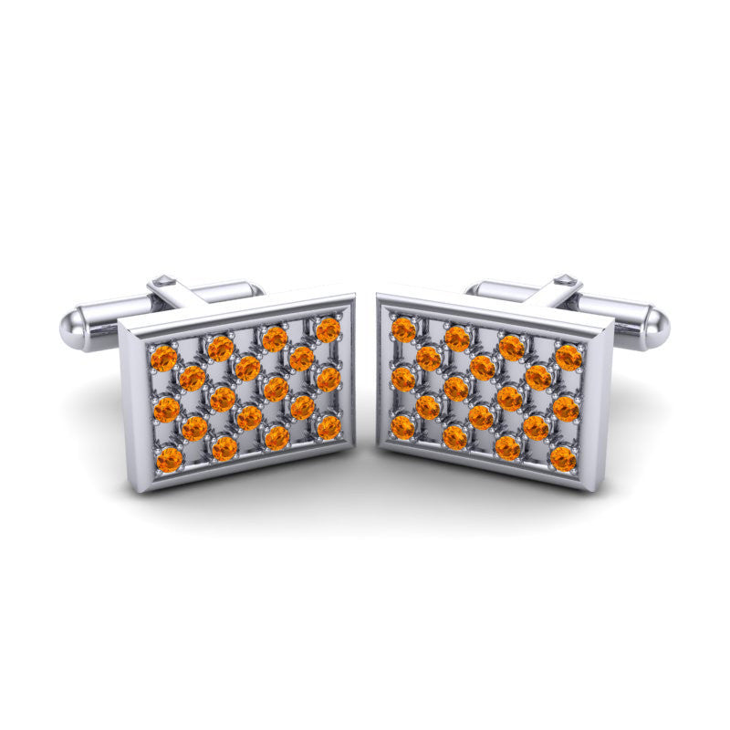 Citrine Cufflinks