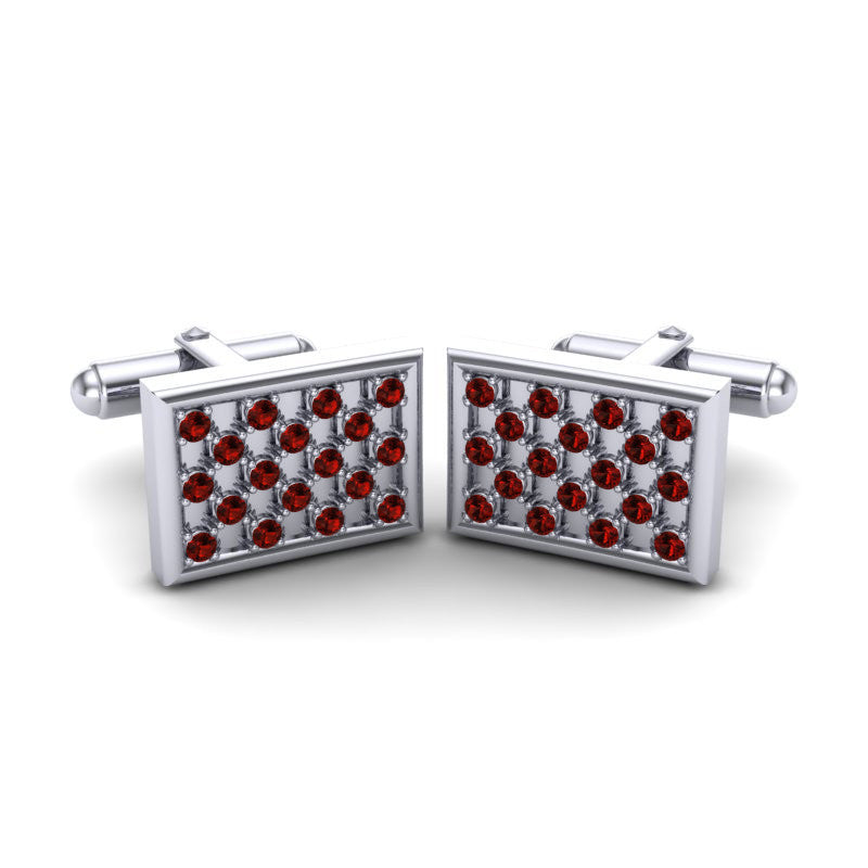 Garnet Cufflinks