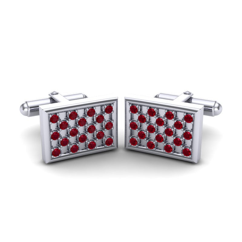 Ruby Cufflinks