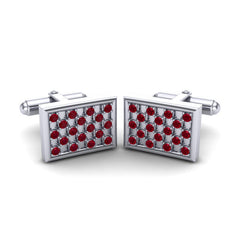 Ruby Cufflinks