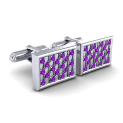 Amethyst Cufflinks