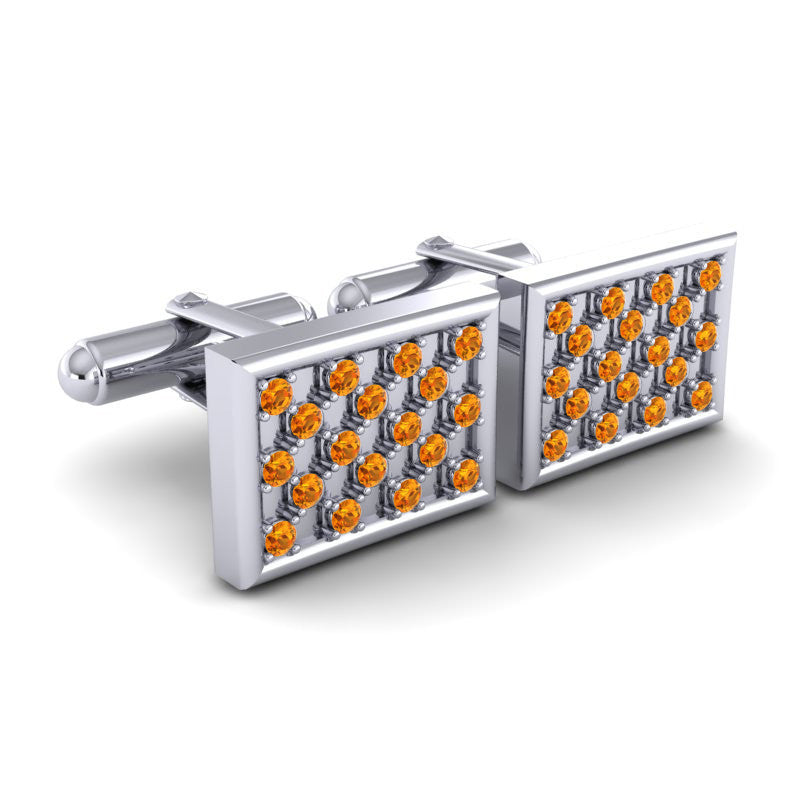 Citrine Cufflinks