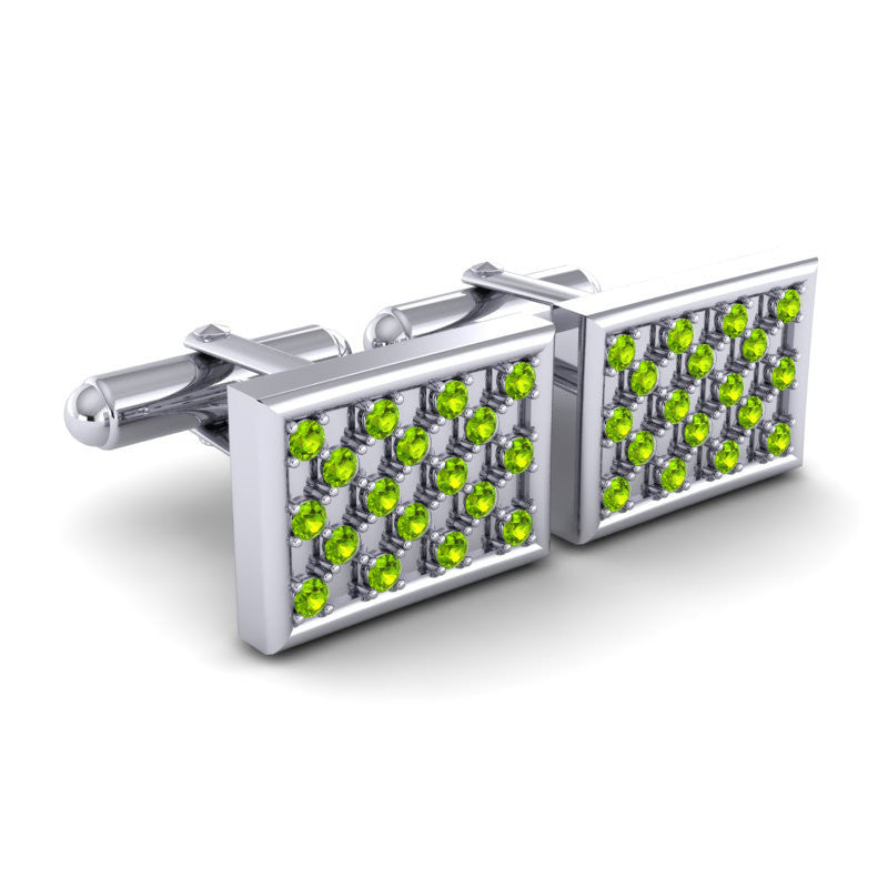 Peridot Cufflinks