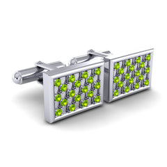 Peridot Cufflinks