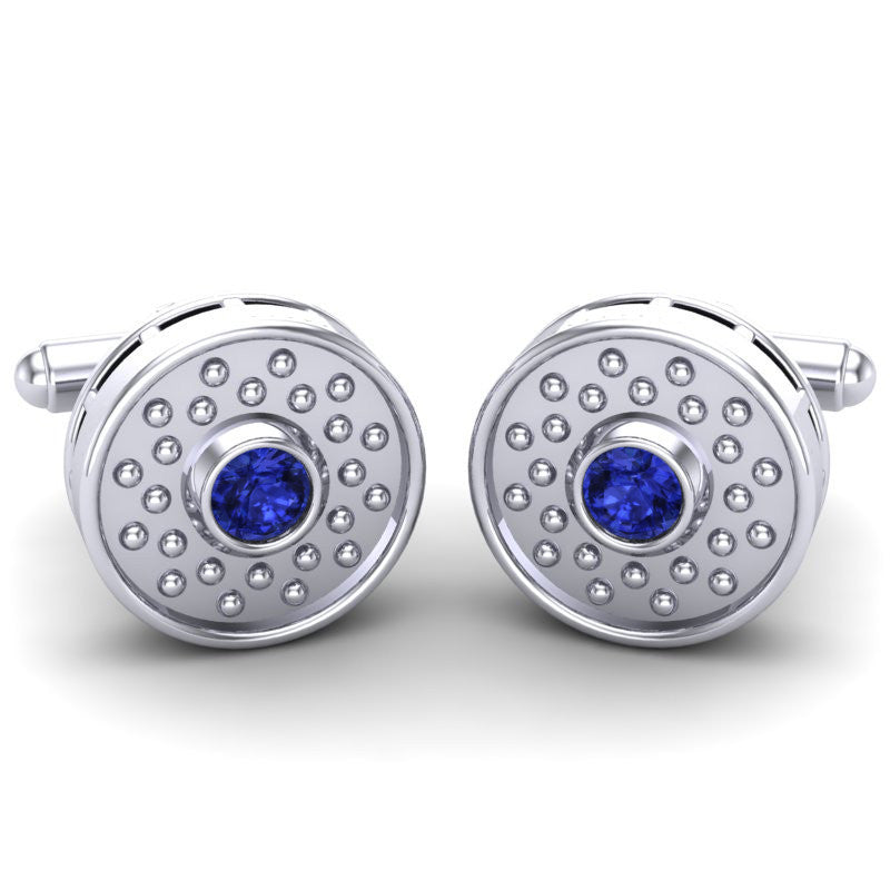 Blue Sapphire Cufflinks