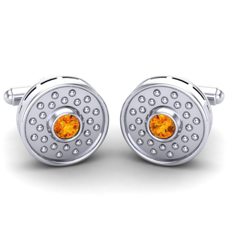 Citrine Cufflinks