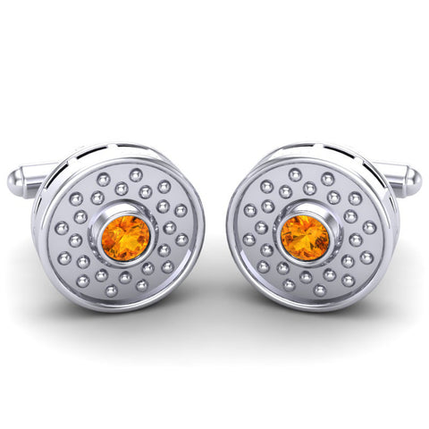 Citrine Cufflinks