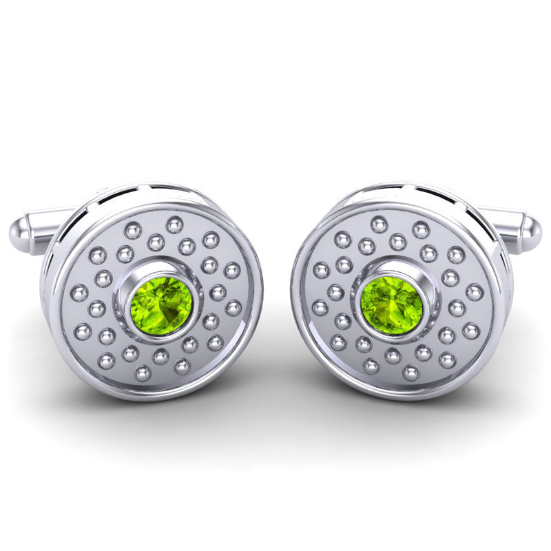 Peridot Cufflinks