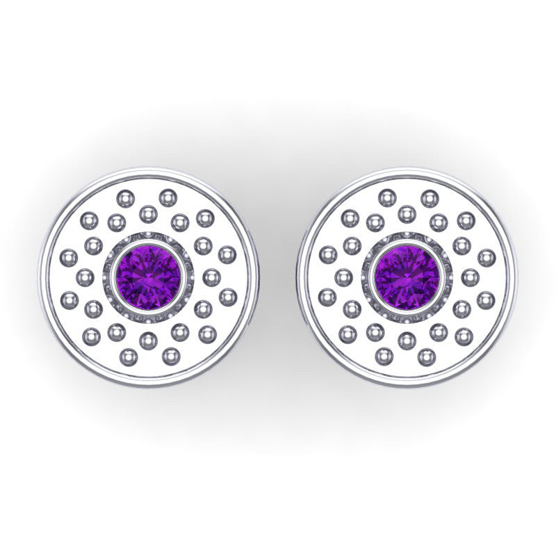 Amethyst Cufflinks